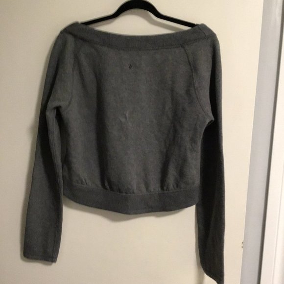 LULULEMON Good Karma Pullover Heathered Coal - Picture 2 of 6